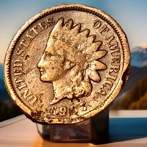 1907 Indian Head Cent Actual Coin Shown - A6