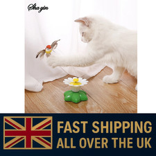 Fun Pet Electric Rotating Butterfly Toy For Cat Teaser Training Interactive Toys