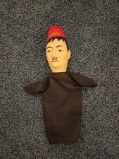 Unique Oliver Hardy Sons Of The Desert Hand Puppet Wood? Head From Indonesia?