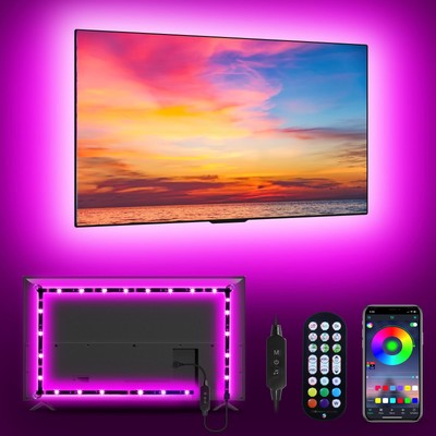 LED Lights for TV Led Backlight, 9.84ft RGB Led Strip Lights USB TV Lights Be...