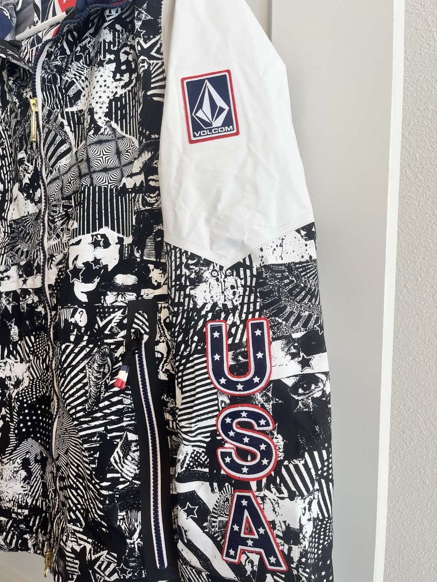 VOLCOM TEAM JACKET Lサイズ ホワイト/ブラック VOLCOM TEAM JACKET Lサイズ ホワイト/ブラック 【公式通販】