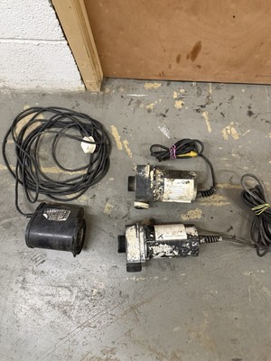Uni Tech Restposten 3 gebrauchte Teichpumpen, verkauft als Ersatzteile oder Reparaturen: