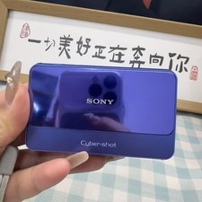 SONY Cyber Shot DSC-T110 Digital Camera 16.1MP 4x Optical Zoom English - Purple
