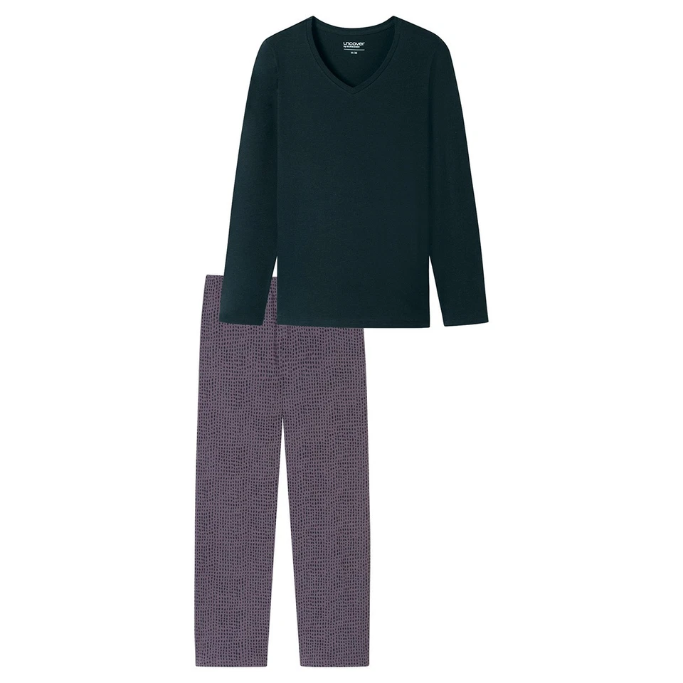 uncover by Schiesser - Nightwear - Damen - Schlafanzug - Nachtwäsche - Baumwolle - Bild 2 von 4