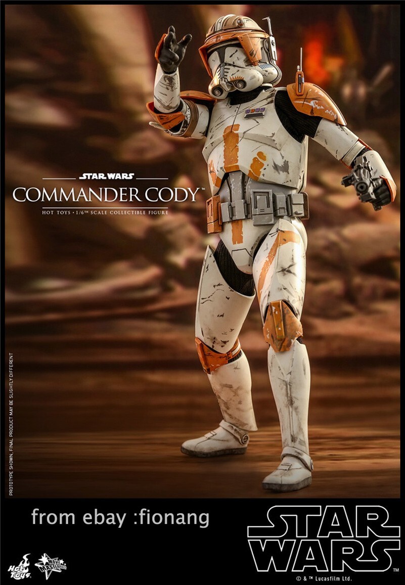 HotToys HT 1/6 MMS524 Star Wars Clone Commander Cody | eBay HotToys HT 1/6 MMS524 Star Wars Clone Commander Cody | eBay