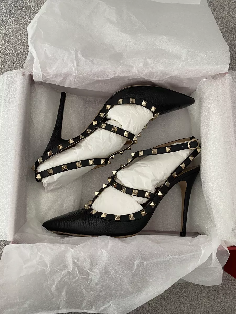 Valentino rockstud black and cheap white