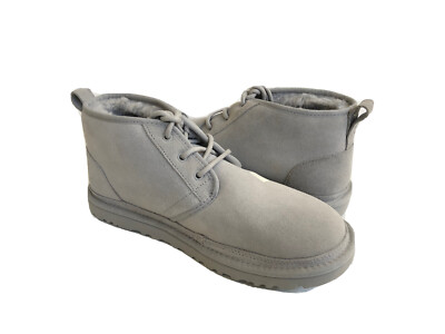 UGG MEN NEUMEL CHOPD COBBLE WATER RESISTANT UGG LOGO SHOE US 10