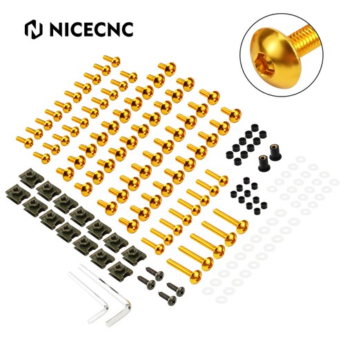 Fairing Bolts Screws Kit For Kawasaki Ninja ZX14 ZX14R ZX1400 ZZR1400 2006-2019 - Picture 18 of 22