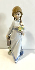 New ListingLladro Hand Signed! Porcelain Figurine #7604 "School Days" Collectors Society 8"