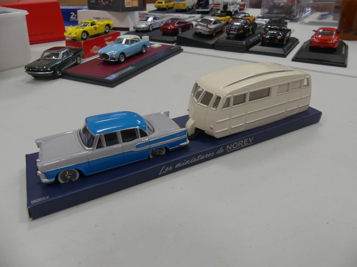 NOREV 1/43 - Simca Vedette Chambord et Caravanne Henon 1958