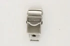 Citizen Men Watch Buckle Clasp Silver Replace Parts Push Button Lock Repair 18mm