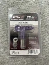 TITAN 671-212A SC-6+ 5000 PSi REVERSIBLE PAINT SPRAYER TIP - NEW