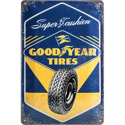 Nostalgic-Art - Retro Garagen Blechschild Metallschild 20x30cm - Goodyear