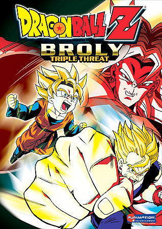 DragonBall Z - Broly Triple Threat 3-Pack (DVD, 2006, 3-Disc