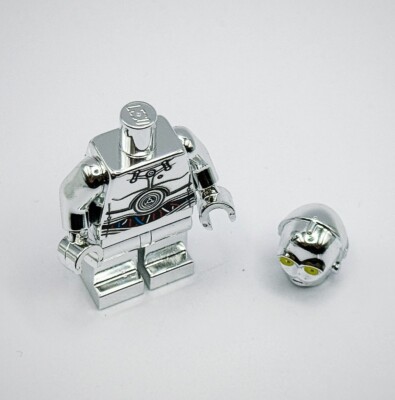 Lego Chrome Silver Plated Star Wars C-3PO SW Limited Edition New