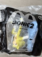 2022 McDonald's Happy Meal Toy Sonic The Hedgehog 2 - Toy 8 Super Sonic RARE