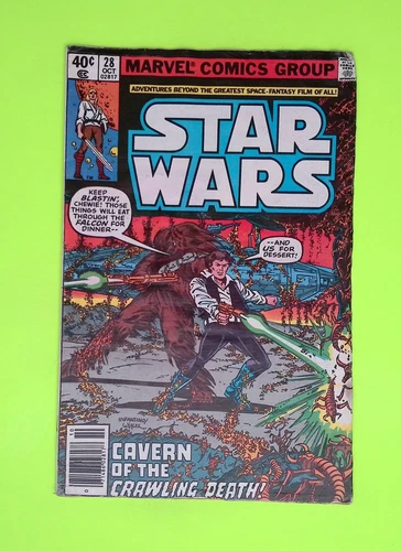 Star Wars #28 Vol. 1 1979 Marvel Comics Low Grade Comic Book K62-57