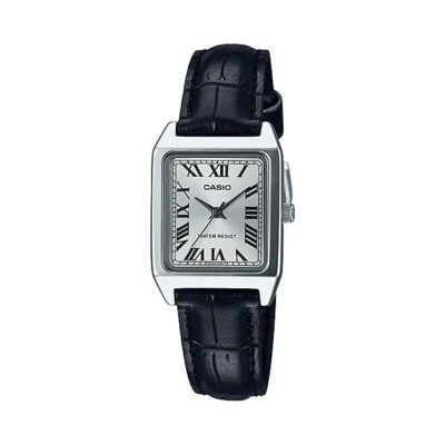 Casio Damen Analog Vintage Uhr LTP-V007L-7B1DF - Classic White Dial with Bla