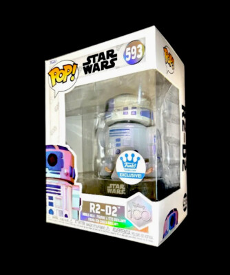 FUNKO STORE STICKER POP R2-D2 FACET LIMITED EDITION STAR WARS DISNEY SCI-FI MINT