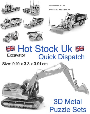 3D Lasergeschnittenes Metallpuzzle-Sets zum Selbermachen Modellbausatz Erwachsene Spielzeug Geburtstagsgeschenk,