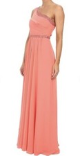 NWT BCBG MaxAzaria Daniele Maxi Gown Dress Coral Size 4 75