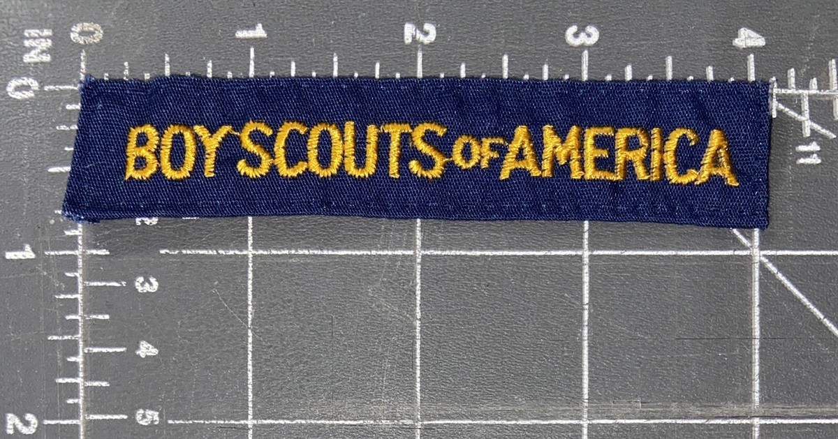 Ragazzo Scout Di America BSA Cuccioli Uniforme Camicia Tasca Toppa