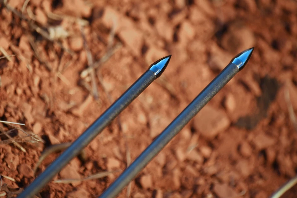 EASTON MATCH GRADE FIELD POINTS 100 GRANO 17/64" 9/32" 19/64" 5/16" 11/32" 6PK Foto 3 de 3