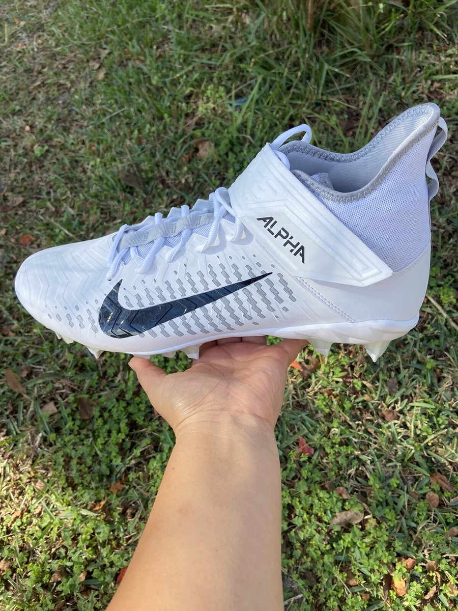 Nike Alpha Menace Pro 2 Football Cleats White BV3951-100