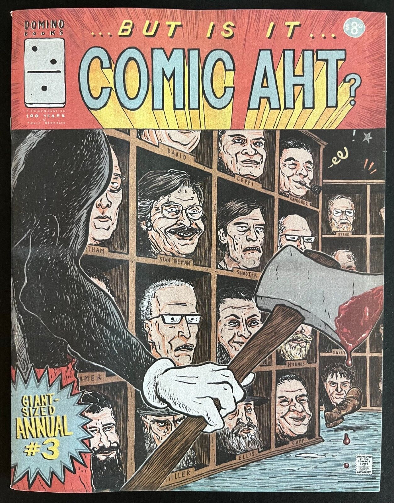 But Is It... Comic Aht? Giant-Sizd Annual #3 (March 2021, Domino Books, Zine)