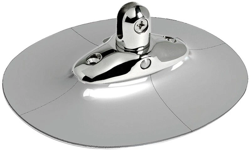 Sonnenverdeckbeschlag für Schlauchboot Edelstahlbeschlag abnehmbar zum aufkleben