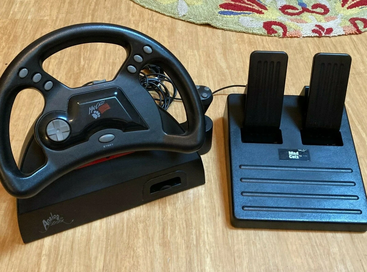 Mad catz n64 steering wheel discount