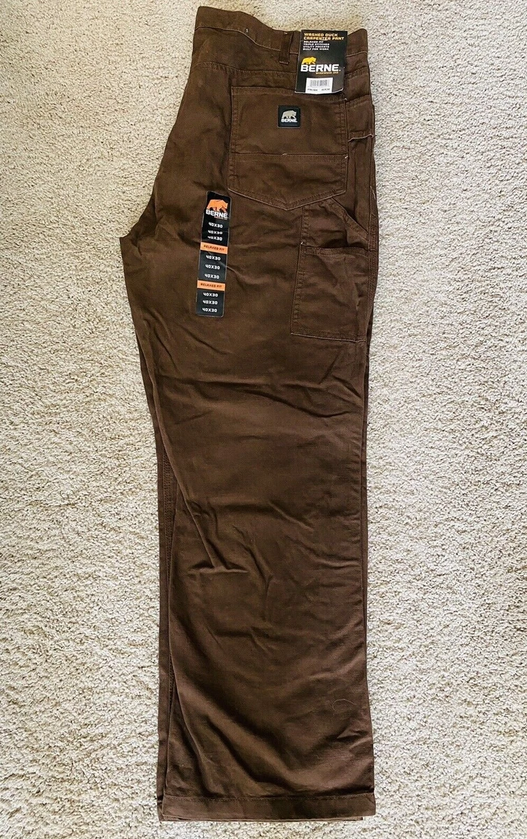 Berne washed duck store carpenter pant