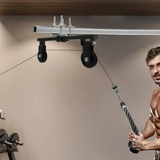 Cable Pulley System, Weight Pulley System for Home Gym Equipment, Easy to Clean