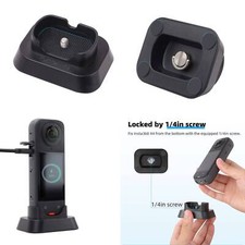 Desktop Base Anti-slip Stand 1/4 inch Screw for Insta360 X4 Camera Accessories