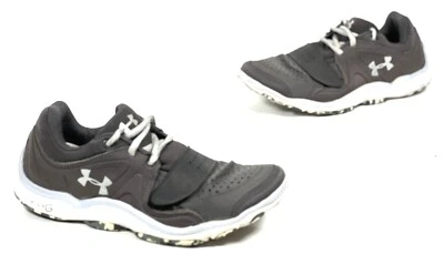 Zapatos para correr Under Armour para mujer grises blancos Micro G Renegade talla 8 - Imagen 1 de 4