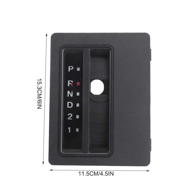 Borde indicador de cambio de transmisión automática para Jeep Wrangler TJ 1997-2006 Foto 3 de 4