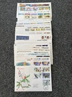 Job Lot of 48 UK GB First Day Covers & Covers FDC's 1981 - 1990 Lot #O48