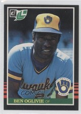 1985 Leaf Ben Oglivie #123 0a1