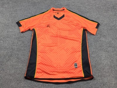 Arcarius Jersey Mens Large Orange Soccer Jersey Performance Sol Invictus 