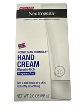 Neutrogena Norwegian Formula Hand Cream Fragrance Free 2oz New
