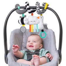 Spiral Car Seat  Stroller Activity Toy - Stroller  Car Seat Toys for Ages 0 Mo
