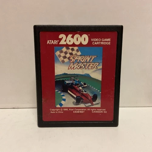 Sprint Master Atari 2600 PAL - Free Post