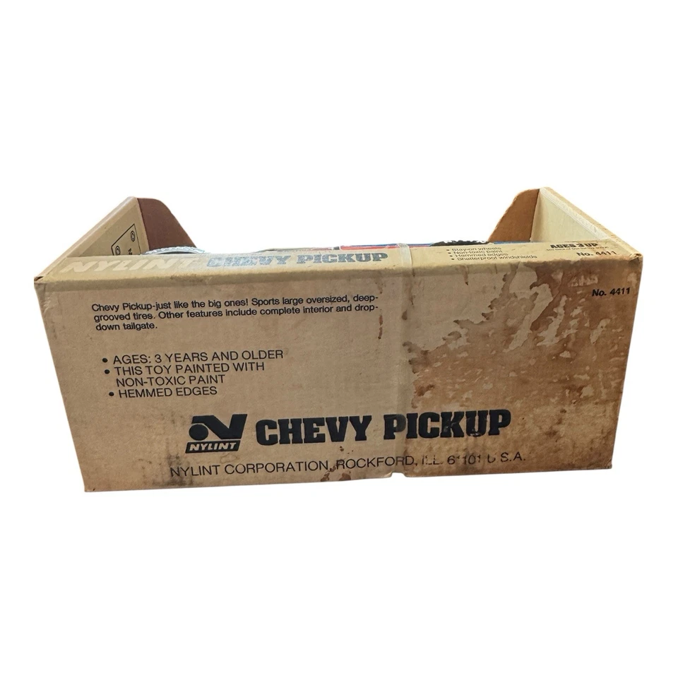 Nylint Mr Goodwrench 雪佛兰皮卡车 带盒 4411 压钢 全新带盒 复古 — 第 3/4 张图片