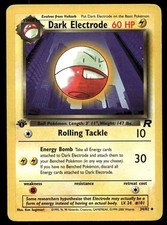 Dark Electrode 1st Edition Uncommon Team Rocket 34/82 MP on eBay