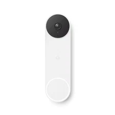 Google - Nest Wi-Fi Video Doorbell - Battery Operated - Snow