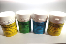 4er Set Diamantpaste Wasserbasiert (14/10 - 1,0 &micro;m) Messersch&auml;rfen & Politur