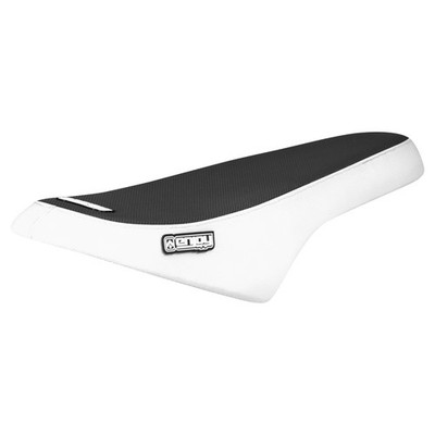 VICTRIP R6 dirt bike gripper seat cover   WHITE/ BLACK standard #552