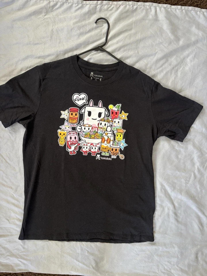 Camiseta Gráfica Promocional Tokidoki Talla Hombre Grande Licencia Oficial Nueva Sin Etiquetas Foto 2 de 4
