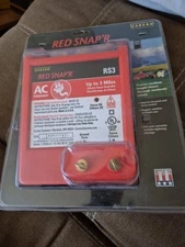 New RED SNAP'R Zareba RS3 Electric Fence Controller 3 Mile Range 115V04J-4 AC
