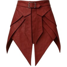 Men s Medieval Leather Kilt Custom Handmade Warrior Costume Renaissance Fair